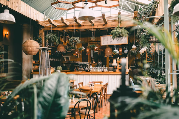 Cafe interior
