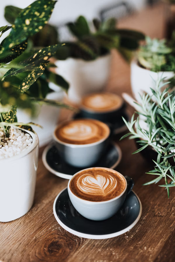 Coffee and pastry